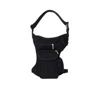 TICTJMRB Pernera Moto Cintura de Lona del Muslo Bolso de la Pierna de la Moto Motorcycle Riding Hip Fanny Pack 1pcs Bolsa Pierna Moto (Color : Noir)