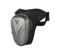 TICTJMRB Pernera Moto Riñonera Impermeable for Motocicleta, riñonera de Fibra de Carbono for Ciclismo, riñonera Delgada for Motocicleta Bolsa Pierna Moto (Color : Matte)