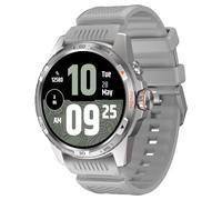 Ticwatch Atlas Smartwatch para Hombres Reloj Inteligente con Sistema operativo Android Wear para Exteriores Batería de 90 Horas Más de 110 Modos de Entrenamiento Mapa de Calor Detección (Gris)