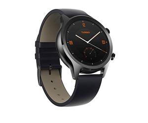 Ticwatch C2 + 1GB RAM Smartwatch Asistente de Google Pagos NFC IP68 Impermeable Pantalla AMOLED de 1.3 pulgadas GPS incorporado Fitness Monitor de frecuencia cardíaca Moda Compatible con iOS, Android
