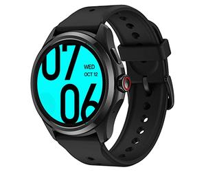 Ticwatch Pro 5 Android Smartwatch para Hombres Snapdragon W5+ Gen 1 Plataforma Wear OS Reloj Inteligente hasta 80 Horas de duración de la batería Salud Fitness No es Compatible con iPhone/iOS