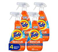 Tide Laundry Stain Remover with Oxi Rescue Clothes Upholstery Carpet and more from Tough Stains Stain Treater 22 Fl Oz (Pack of 4)
