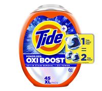 Tide Oxi Boost Power Pods Lavandera Detergente Pods 45 Remover de conteo ms potencia de oxi