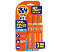 Tide Quitamanchas para ropa, bolígrafo para llevar, removedor instantáneo de manchas para ropa, tamaño de viaje y bolsillo, 3 unidades