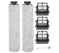 TIDEVAN 6 Rodillo de Cepillo y Filtro Aspiradora pour Tineco iFloor 3/Floor One S3,Cepillo Rodillo para Tineco,3 filtros HEPA,2 Rodillos Cepillo,1 Cepillo Limpieza