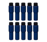 Tidevib 10 tornillos de ajuste de cable de palanca de cambios de bicicleta, aleación de aluminio CNC para ajuste de engranajes delantero y trasero, rosca suave con grasa lubricante