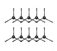 Tidevib 10 unids robot aspiradora cepillo lateral para ZACO A10 Pro Robot Aspirador Accesorios Kit de cepillos de barrido de bordes