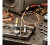 Tidevib Aguja de encendido del termopar y sensor de ODS para el reemplazo 120630-01 del sistema de seguridad del gas del calentador de agua