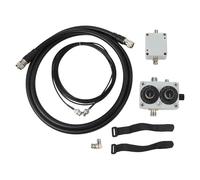 Tidevib Antena portátil QRP de 20 W para transceptor ICOM-705 HF, compatible con bandas de frecuencia de 5-30 MHz, 76-108 MHz, 110-150 MHz y 400-450 MHz