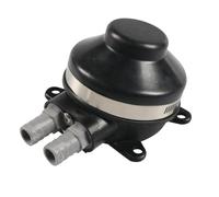 Tidevib Bomba de pie manual para ducha de camping al aire libre, bomba de agua de plástico PE para caravana, yate y tienda de campaña, dispositivo de lavado portátil no eléctrico, color negro