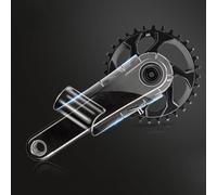 Tidevib Calcomanías protectoras de manivela para bicicleta de montaña para bielas de bicicleta | Calcomanías de película TPH para GX, XT, XTR, 3T, E*thirteen, RACEFACE, XX1, Truvativ Stylo | Apertura