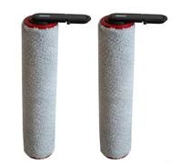 Tidevib Cepillo de rodillo para Mova X4 Plus/X4 Pro/X40 Pro/Plus/Turbo/Mate, pieza de repuesto de microfibra húmeda y seca (2 piezas)