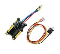 Tidevib Controlador de motor BLDC MKSX2212 de 3 fases con codificador TLE5012 impresoras 3D, 24 V, bajo ruido 3 dB, alta resistencia al calor de más de 105