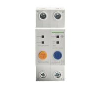 Tidevib Disyuntor inteligente 2P 25A para aplicación ewelink, montaje en riel DIN con control remoto WiFi, temporizador y asistente de voz compatible