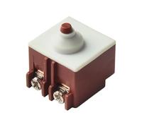 Tidevib DPST - Interruptor de botón para amoladora angular Bosch GWS 6-100/7-100, CA 250V 6A 125V 12A, reemplazo de contacto momentáneo