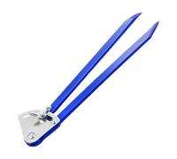 Tidevib Escribe de aleación de grado industrial con punta de carburo para marcado de precisión y dibujo circular, 6 pulgadas (azul y negro)