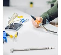 Tidevib Espátula reemplazable punta de soldadura T12 calentador para estación de soldadura elemento reparación accesorios 1 pieza