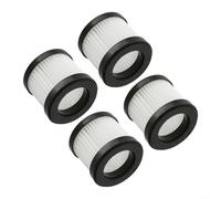 Tidevib Filtro HEPA de repuesto para Karcher CVH 2, CVH 2 Premium, CVH 3, filtros de aspiradora lavables de grado H13 con cepillo de limpieza (paquete de 4)