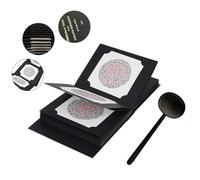 Tidevib Ishihara - Libro de prueba de daltonismo con 38 placas y oclusor ocular para una detección precisa de deficiencia de visión en color rojo y verde