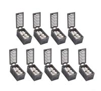 Tidevib Kit de accesorios de iones de plata para ECOVACS para DEEBOT T90 Pro para OMNI, T90 para OMNI, T90, X12 Robot Aspiradora, filtro electrolítico de tanque de agua para fregona higiénica, paquete