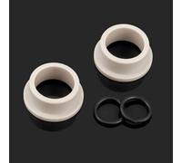 Tidevib Kit de bujes DU para amortiguador trasero de bicicleta para Fox para Rockshox, bujes de polímero compuesto de 12 mm de diámetro interior con juntas, DH Mountain para piezas de repuesto de