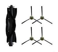 Tidevib Kit de cepillos laterales de rodillo de repuesto para Lefant U180 M1 LS1 N3 para OKP K8 Robot Aspirador Juego de accesorios de limpieza eficiente
