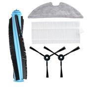 Tidevib Kit de piezas de repuesto para Blaupunkt para BlueBot para Xtreme BPK-VCBB1XTE y para VRillo J300, 9/18 piezas, incluye cepillo principal, filtro, paño de fregona, cepillos laterales robot