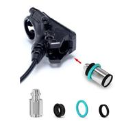 Tidevib Kit de pistón de freno de disco de aleación Ti con 3 anillos de sellado para Magura MT2 MT4 MT5 MT6 MT7 MT8 HC3 10 x 21 mm para pieza de repuesto