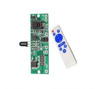 Tidevib Kit de placa de circuito de reducción de energía automática para reparación de iluminación solar al aire libre con control remoto IR y sensor de luz