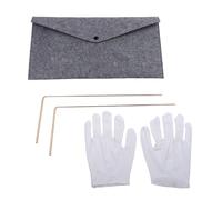 Tidevib Kit de varilla telescópica de cobre y péndulo para adivinación psíquica, encontrar objetos perdidos y curación energética, hecho de 999% cobre