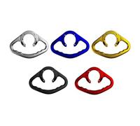 Tidevib LatoYard - Mango de seguridad para el tanque del pasajero para motocicletas Honda, color azul