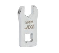 Tidevib Llave dinamométrica de bicicleta de 8 mm para tubos de freno y pernos de plato, herramienta de acero al carbono con accionamiento de 1/4 pulgadas, color plateado