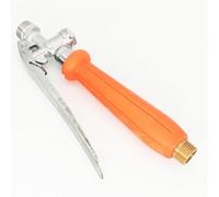 Tidevib Mango pulverizador de gatillo para control de plagas de jardín, boquilla ajustable de acero inoxidable de plástico de latón, niebla fina para chorro, 708 pulgadas, rojo