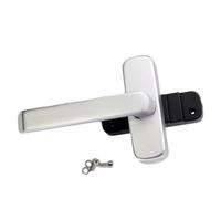 Tidevib Manija de ventana abatible de aleación de aluminio hacia adentro abierta inversa herrajes de óxido de plata