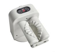 Tidevib Máquina eléctrica para hacer bolas de masa hervida, moldeador automático de raviolis con batería recargable, herramienta de cocina para cocinar en casa, gris