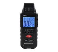 Tidevib Medidor de humedad de madera con pantalla digital grande, 4 modos de medición para más de 100 tipos de madera, rango de 0-999% y bloqueo de valor