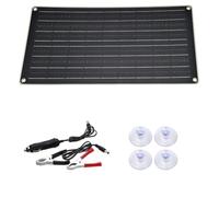 Tidevib Panel solar monocristalino de 40 W y 18 V para teléfonos y coches, cargador portátil compacto para camping, canotaje, viajes por carretera