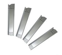 Tidevib Paneles de protección térmica de acero inoxidable para parrilla de acero, paquete de 4 para Grill Master 720-0737 y para kit de piezas de barbacoa Duro 780-0390