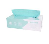 Tidevib Paño dispensador de platos en caja, 20 x 20 cm, para fibra ultrafina para lavar platos de cocina, 6 colores