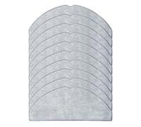 Tidevib Paños de fregona lavables para Xiaomi Mijia S20 D106, 3C, E10 C103, 3C Plus B112 aspiradoras robóticas, accesorios de repuesto reutilizables de almohadilla de fregona suave (paquete de 10)