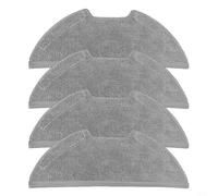 Tidevib Paños de microfibra reutilizables de repuesto para EUREKA E20 para robot aspirador Evo Plus, almohadillas lavables en 4 o 10 piezas para una limpieza eficiente del suelo (paquete de 4)