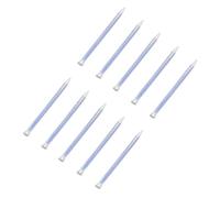 Tidevib Paquete de 10 tubos mezcladores de 10-18 para pegamento AB, boquillas de mezcla estáticas de 18 secciones con bloqueo de tornillo, para pegar metal, madera, mampostería, plásticos, goma y PCB