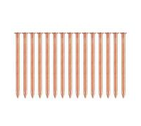 Tidevib Paquete de 15 clavos de cobre para matar tocones de árbol de 5 cm para una eliminación eficaz de raíces, herramientas de jardín y bricolaje