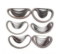 Tidevib Paquete de 60 bandas de lija de 13 x 457 mm, grano 40/60/80/120/180/240 para Black & Decker Power Files BD 280, BD 282 E, BD 290, BD 292 E, KA 290, KA 292, KA 292 E, KA 2933 E