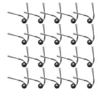 Tidevib Piezas de repuesto para cepillo lateral Roborock para robot aspirador P20 PRO/G20S Ultra/G30, kit de accesorios de cepillo de borde de nailon (20 piezas)