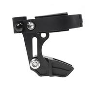 Tidevib Plato delantero para bicicleta de una sola velocidad para estabilizador de material ABS que evita caídas de 32/35 mm de diámetro, para ciclismo de montaña, carretera, color negro