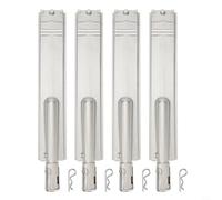 Tidevib Quemador de barbacoa de acero inoxidable de 16 x 3.1 x 2.1 pulgadas para piezas de repuesto para parrilla de gas 16516 26106 CIT-SS (3 piezas)