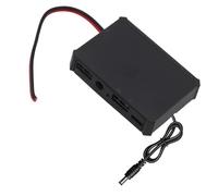 Tidevib Regulador de voltaje de panel solar con puertos USB tipo C y duales, salida de 5 V 3 A, para cable estabilizador, color negro