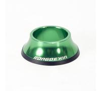 Tidevib Road For Bike Stem Top Bowl Cover para tubo de horquilla de 28,6 mm con auriculares ocultos de 44 mm, tapa a prueba de polvo de aleación de aluminio AL6061 para la mayoría de bicicletas