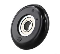 Tidevib Rueda de máquina de ejercicio de 43 mm de diámetro, rodillo de rodamiento de acero de nailon para máquina de remo, asiento de máquina de remo, pieza de equipo de fitness